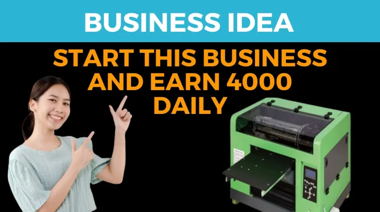 Business Idea: Start This Business And Earn 4000 Daily