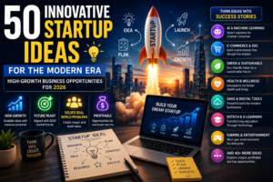 50 Innovative Startup Ideas for the Modern Era: High-Growth Business Opportunities for 2026