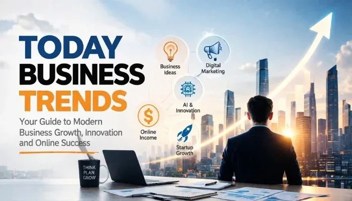 Today Business Trends : Your Guide to Modern Business Growth, Innovation, and Online Success