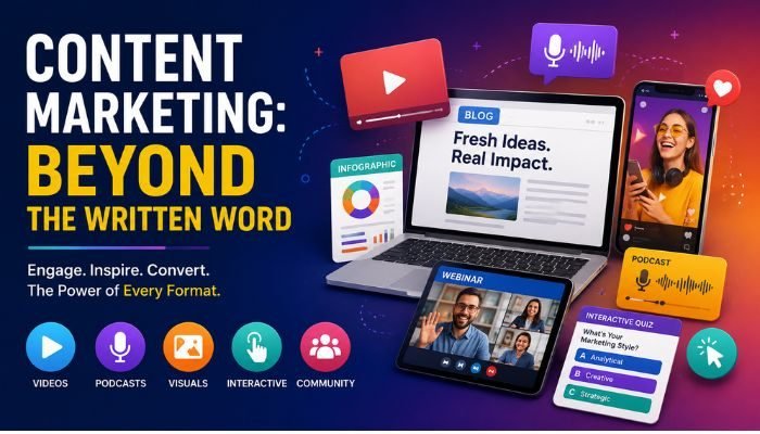 Content Marketing: Beyond the Written Word